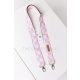 The Cavlife & Co. -  Pink Cosmos Bag Strap