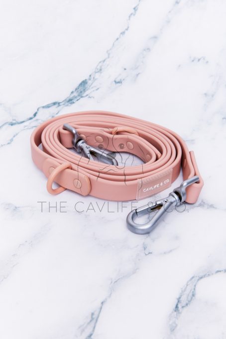 LUXURY WATERPROOF LEASH HOLDER - BLUSH