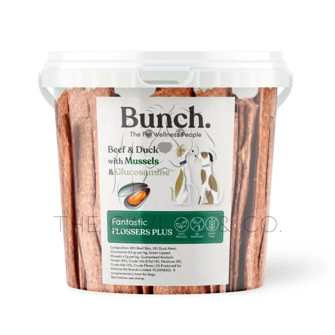 Vital Chewing Sticks with Duck, Glucosamine by Bunch (500g-Bucket)