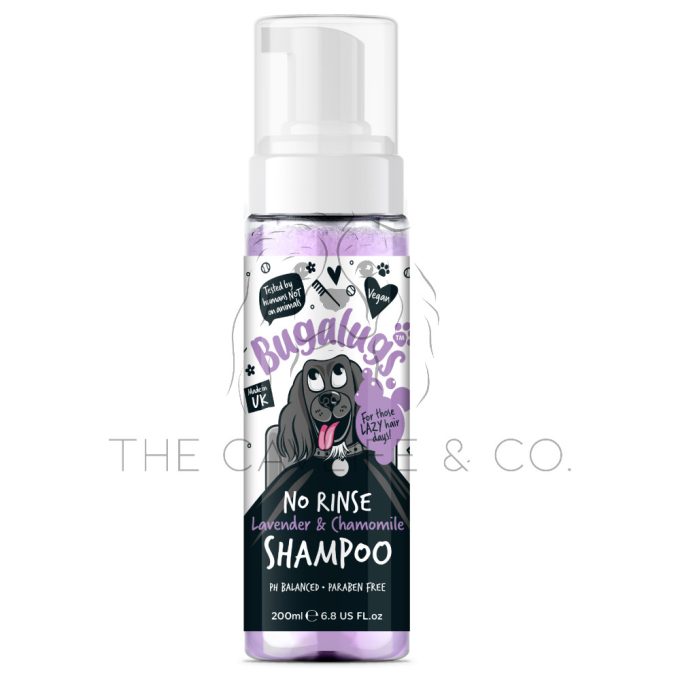 Bugalugs Dog NO RINSE Shampoo 4 in 1- 200ml