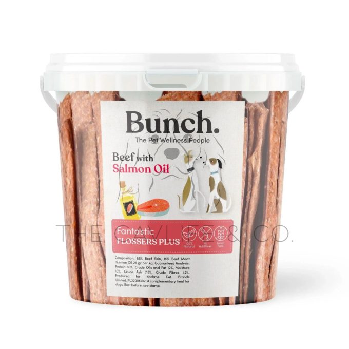 Vital Chewing Sticks with Beef and Salmon oil by Bunch (500g-Bucket)