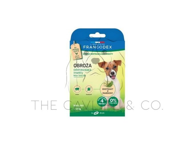Francodex Repellent Nyakörv - kullancs és bolhák ellen 10 kg (35 cm) alatti kutyáknak és kölyköknek
