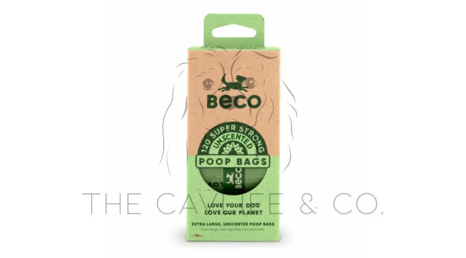 BECO poop bag - mint 120 pc