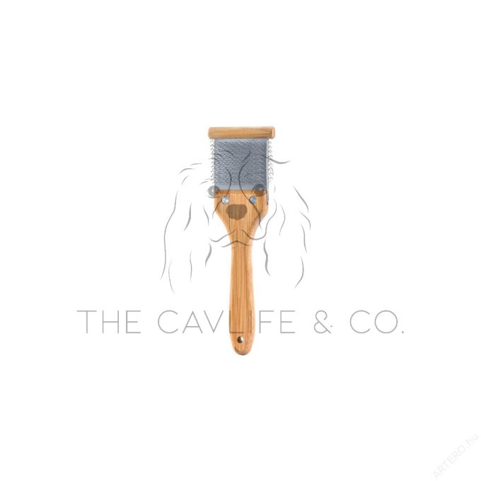 FLEXIBLE HEAD - FLEXI - DOG BRUSH, SMALL, DOUBLE SIDED - NATURAL COLLECTION