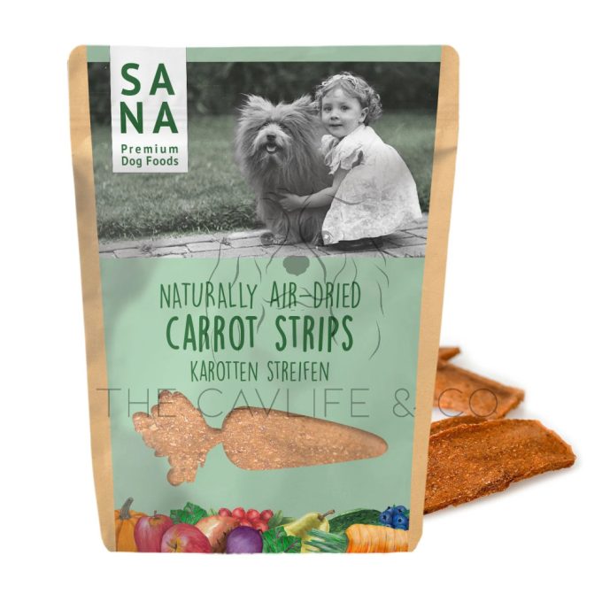 SANA Veggie Strips Sárgarépa csíkok kutyáknak - 100 g