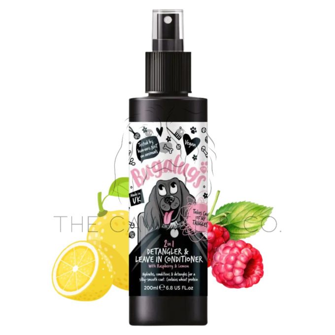 Bugalugs Raspberry & Lemon- Detangling & Leave in Conditioner Spray 