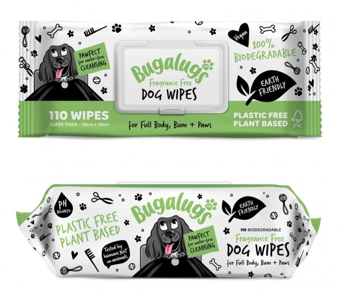 Bugalugs HYPOALLERGENIC WET WIPES FOR DOGS AND CATS